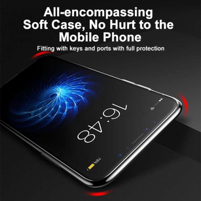 Baseus deksel for iPhone X og XS (gjennomsiktig) - Bilde 15
