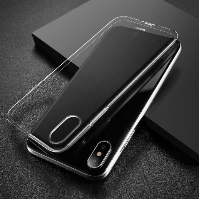 Baseus deksel for iPhone X og XS (gjennomsiktig) - Bilde 2