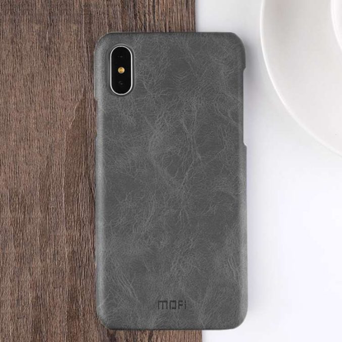 MOFI Lærcover for iPhone X / XS - Bilde 8