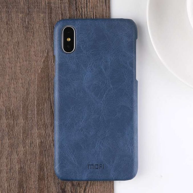 MOFI Lærcover for iPhone X / XS - Bilde 6