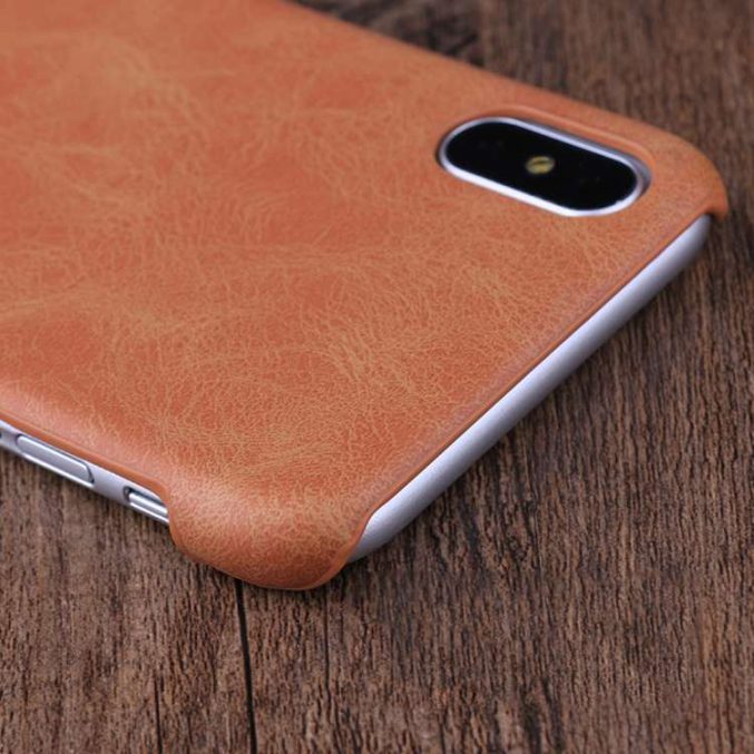 MOFI Lærcover for iPhone X / XS - Bilde 14