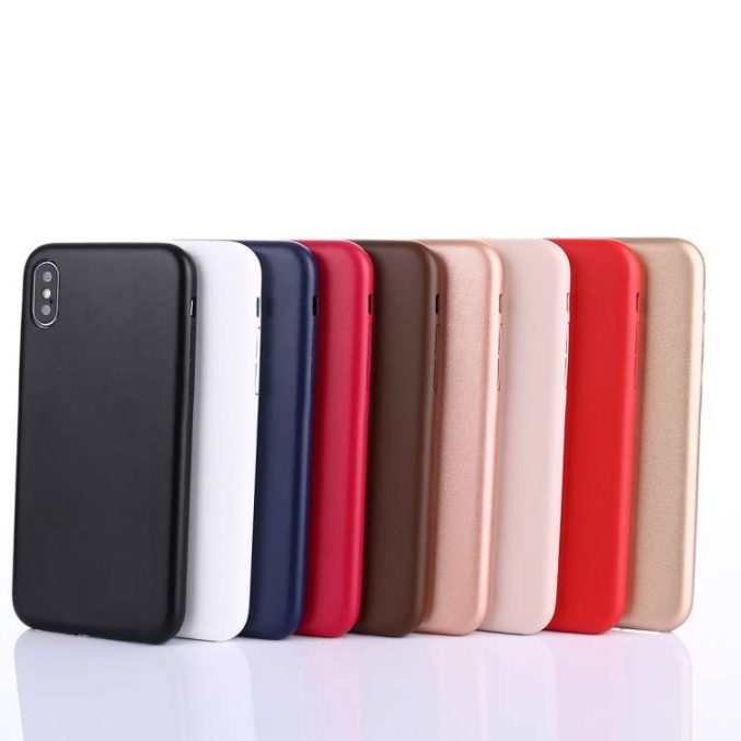PU Deksel for iPhone X og XS - Bilde 2