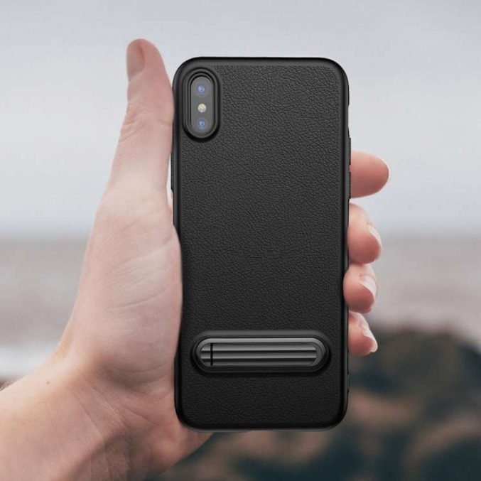 Baseus deksel med holder for iPhone X og XS - Bilde 3