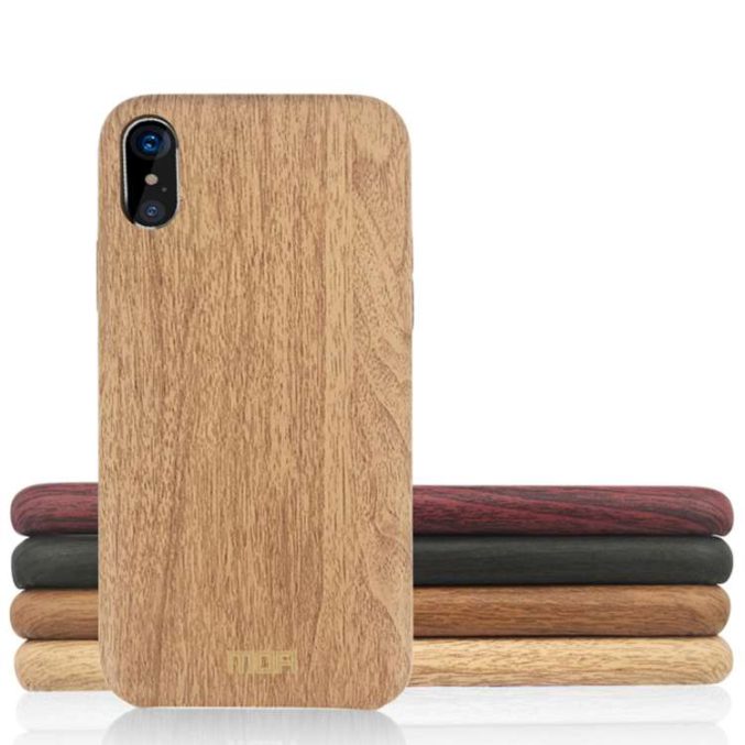 Deksel med tremønster for iPhone X - Bilde 13