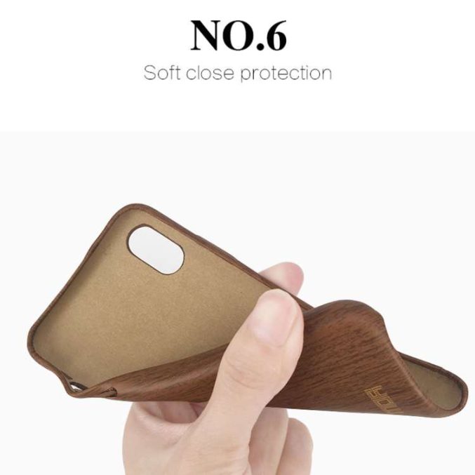 Deksel med tremønster for iPhone X - Bilde 7