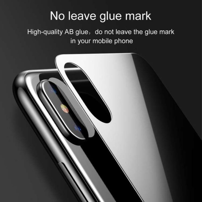 Baseus herdet bakglass til iPhone X og XS - Bilde 5