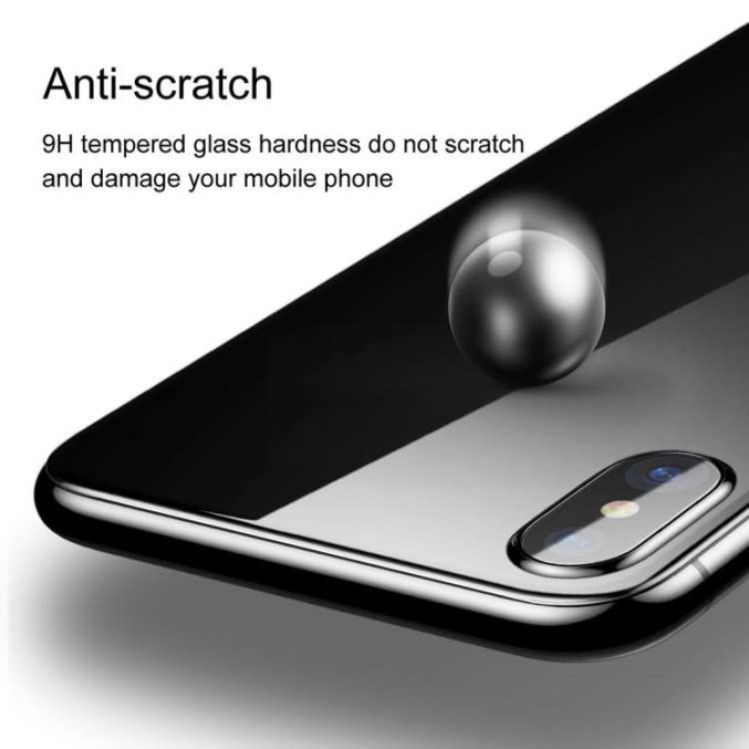Baseus herdet bakglass til iPhone X og XS - Bilde 8