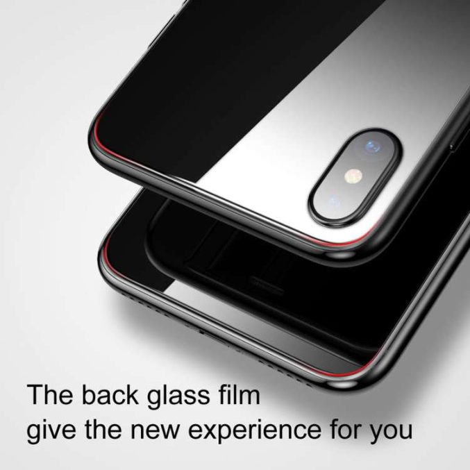 Baseus herdet bakglass til iPhone X og XS - Bilde 7