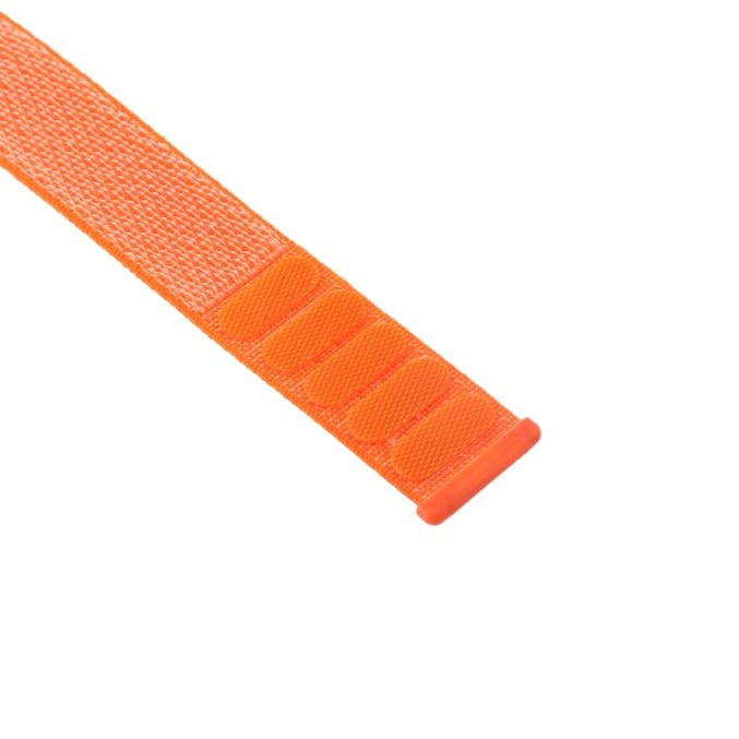 Nylon klokkereim med borrelås for Apple Watch 41 / 40 / 38 mm - Bilde 20