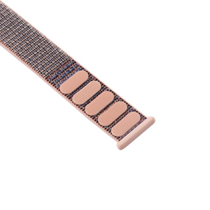 Nylon klokkereim med borrelås for Apple Watch 41 / 40 / 38 mm - Bilde 40