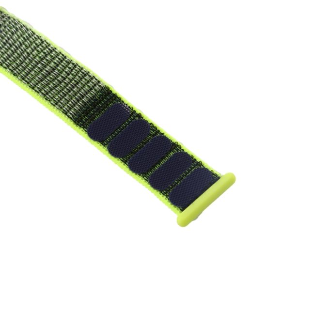 Nylon klokkereim med borrelås for Apple Watch 41 / 40 / 38 mm - Bilde 33