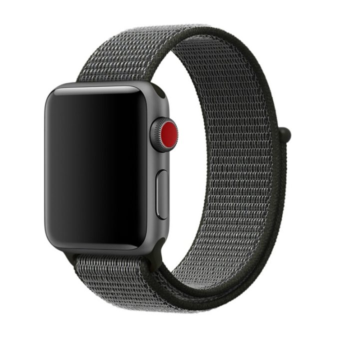 Nylon klokkereim med borrelås for Apple Watch 41 / 40 / 38 mm - Bilde 49