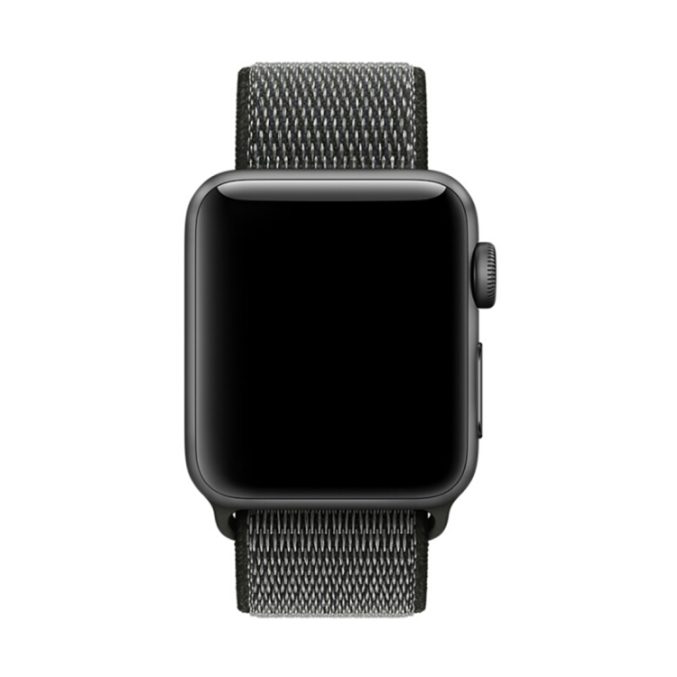 Nylon klokkereim med borrelås for Apple Watch 41 / 40 / 38 mm - Bilde 48