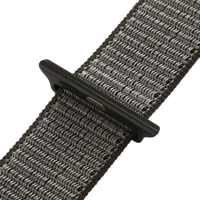 Nylon klokkereim med borrelås for Apple Watch 41 / 40 / 38 mm - Bilde 46