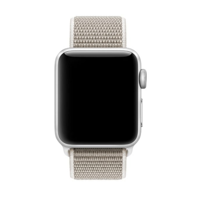 Nylon klokkereim med borrelås for Apple Watch 41 / 40 / 38 mm - Bilde 7