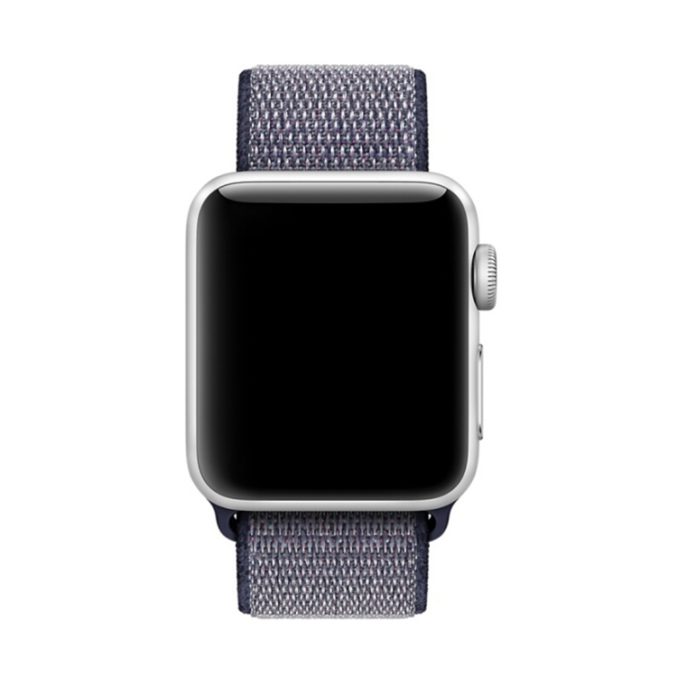 Nylon klokkereim med borrelås for Apple Watch 41 / 40 / 38 mm - Bilde 27