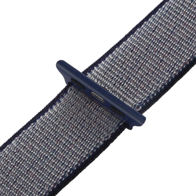 Nylon klokkereim med borrelås for Apple Watch 41 / 40 / 38 mm - Bilde 25