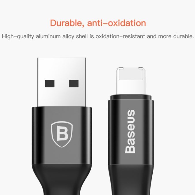 Baseus 2 i 1 Kabel Micro USB / Lightning ( 1.2m / 2A ) - Bilde 14