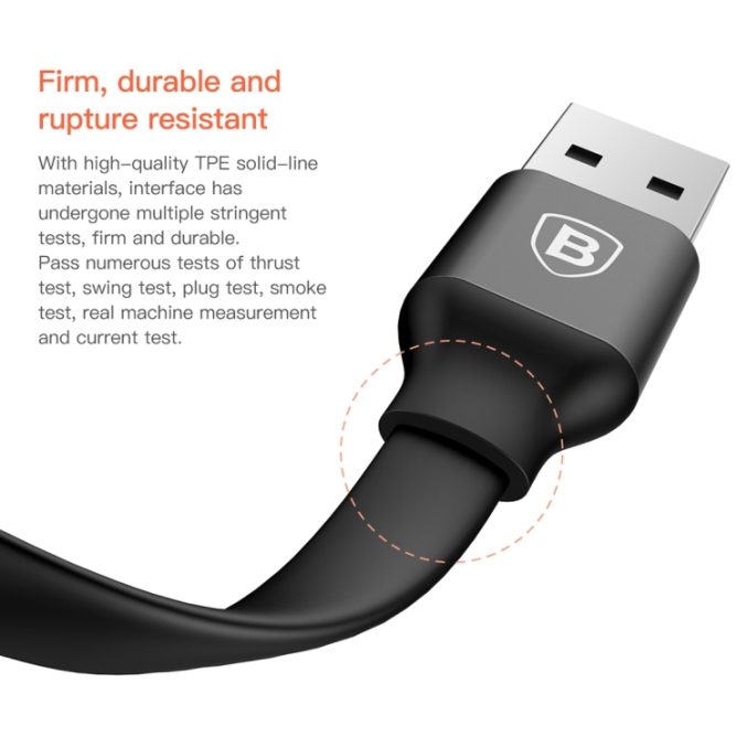 Baseus 2 i 1 Kabel Micro USB / Lightning ( 1.2m / 2A ) - Bilde 16