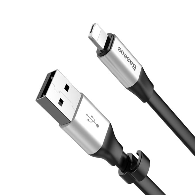 Baseus 2 i 1 Kabel Micro USB / Lightning ( 1.2m / 2A ) - Bilde 5