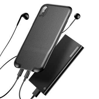 Baseus  3 i 1 Deksel Audio beskyttelsesdeksel for iPhone X og XS