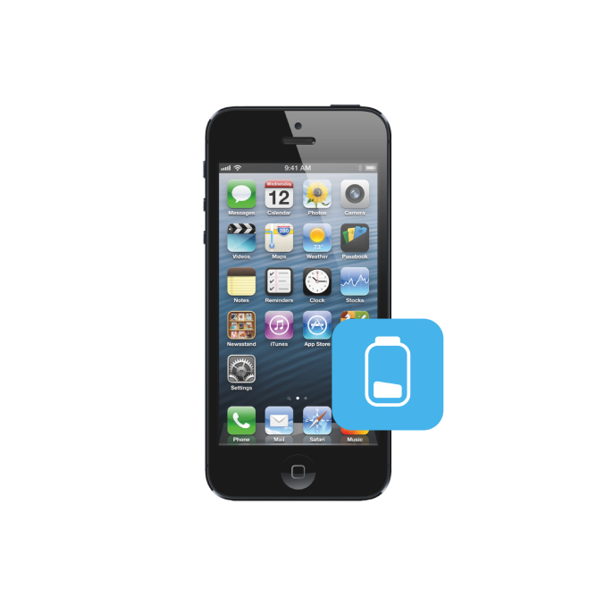 Bytte batteri på iPhone 5