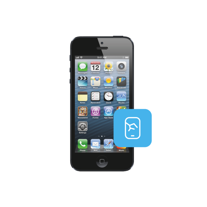 Bytte skjerm på iPhone 5S