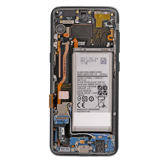 Skjerm og LCD til Samsung Galaxy S8 SM-G950(inkl ramme) - Bilde 7