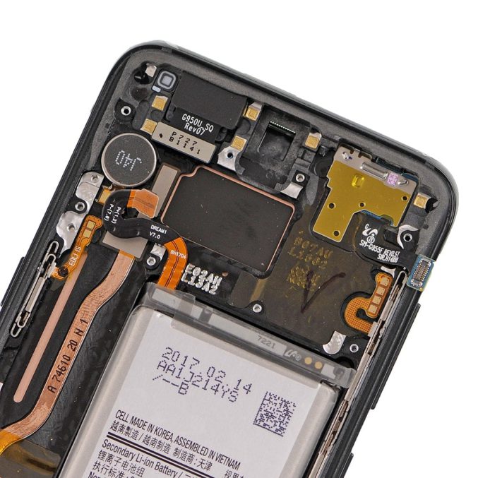 Skjerm og LCD til Samsung Galaxy S8 SM-G950(inkl ramme) - Bilde 5