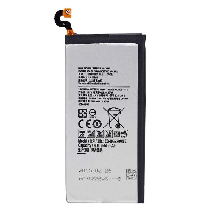 Batteri til Samsung Galaxy S6 SM-G920 - Bilde 4