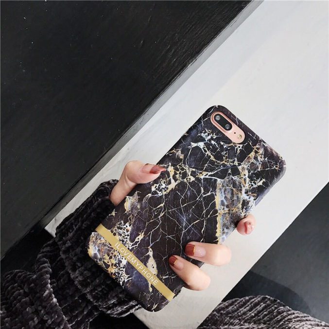 Nye marmordeksel for iPhone X - Bilde 6