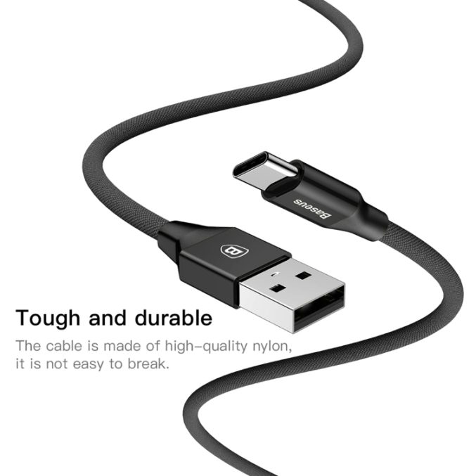 Baseus USB til USB-C kabel (3A) - Bilde 4