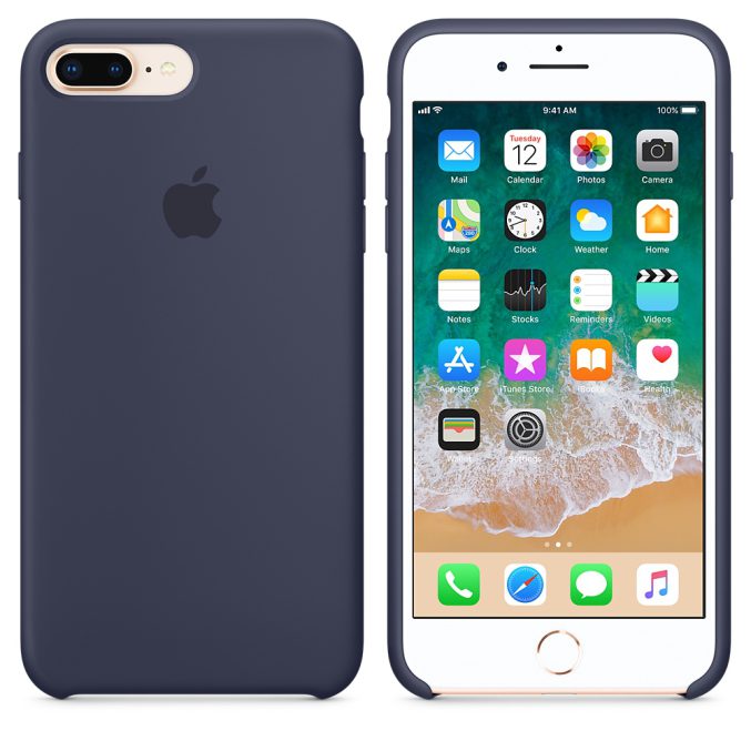 Apple Silikondeksel for iPhone 8 plus og 7 plus - Bilde 29