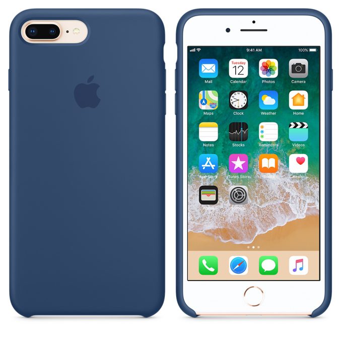 Apple Silikondeksel for iPhone 8 plus og 7 plus - Bilde 36
