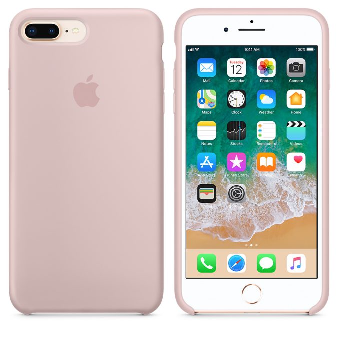 Apple Silikondeksel for iPhone 8 plus og 7 plus - Bilde 18