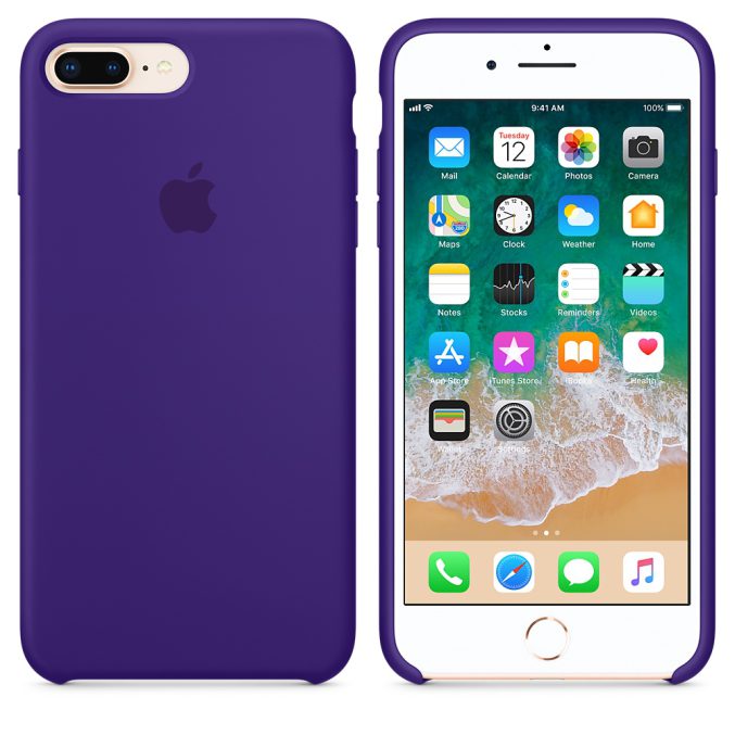 Apple Silikondeksel for iPhone 8 plus og 7 plus - Bilde 16