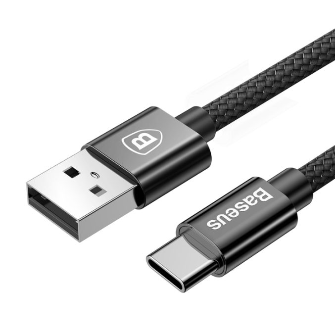 3.4A Dobbel USB Ports Billader med 2A 1m USB-C kabel - Bilde 15