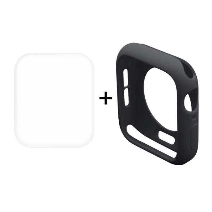 2 i 1 Skjermbeskytter med ramme til Apple Watch 44 mm - Bilde 18