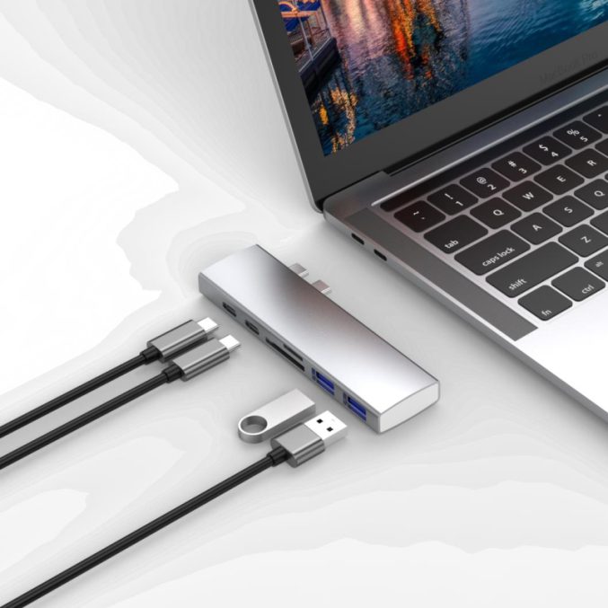6 i 1 USB-C dockingstasjon - Bilde 4