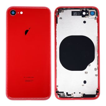 Bakramme inkl glass for iPhone 8 - Rød