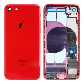 iPhone 8 Bak Cover Komplett - Rød