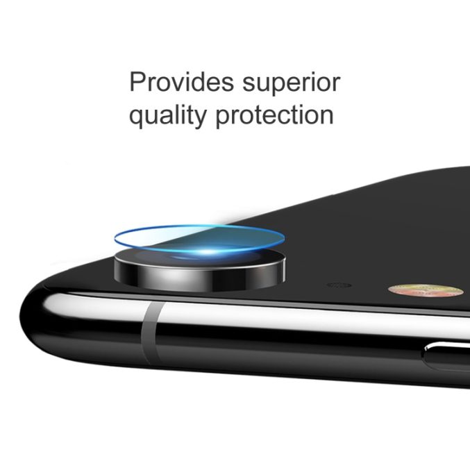 Herdet beskyttelse for kamera til iPhone XR (2 stk) - Bilde 2