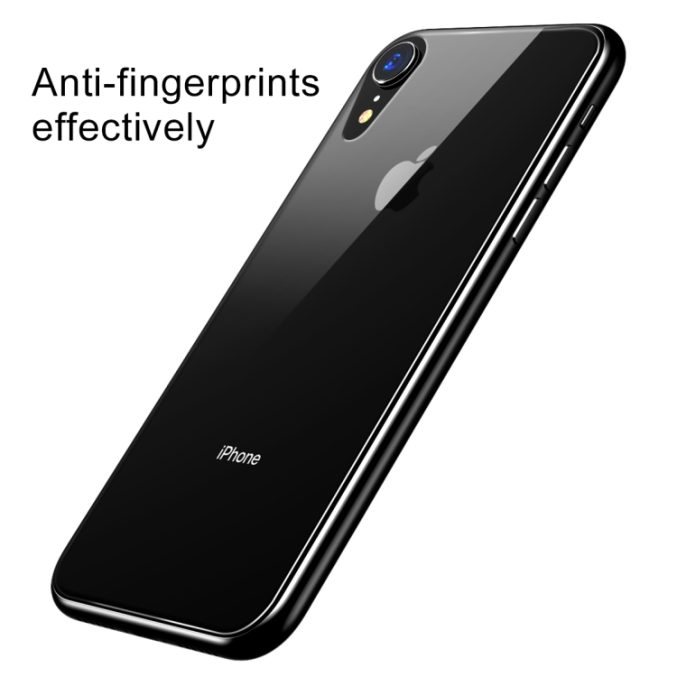 Baseus 0.3mm herdet bakglass til iPhone XR (Transparent) - Bilde 5