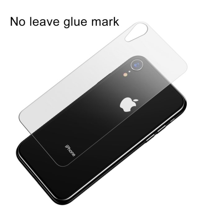 Baseus 0.3mm herdet bakglass til iPhone XR (Transparent) - Bilde 4