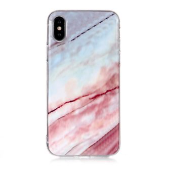 Dekorativt TPU beskyttelsesdeksel til iPhone XS Max (Fresh)