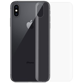 0.1mm beskyttelsesfilm for bakre del til iPhone XS Max