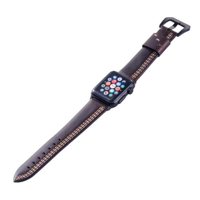 Apple Watch PU-lær klokkereim 41 / 40 / 38 mm - Bilde 9