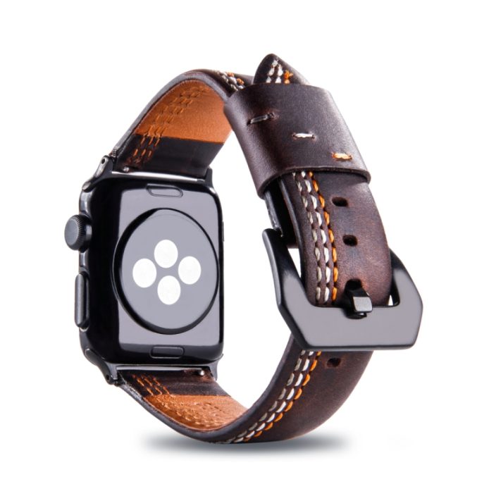Apple Watch PU-lær klokkereim 41 / 40 / 38 mm - Bilde 8