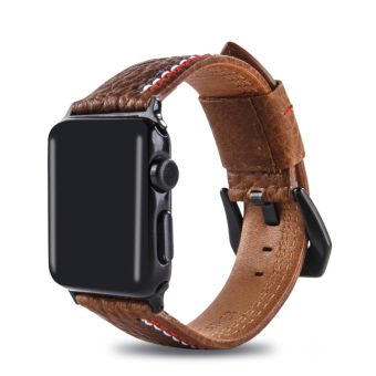 Apple Watch PU-lær klokkereim 41 / 40 / 38 mm - Brun