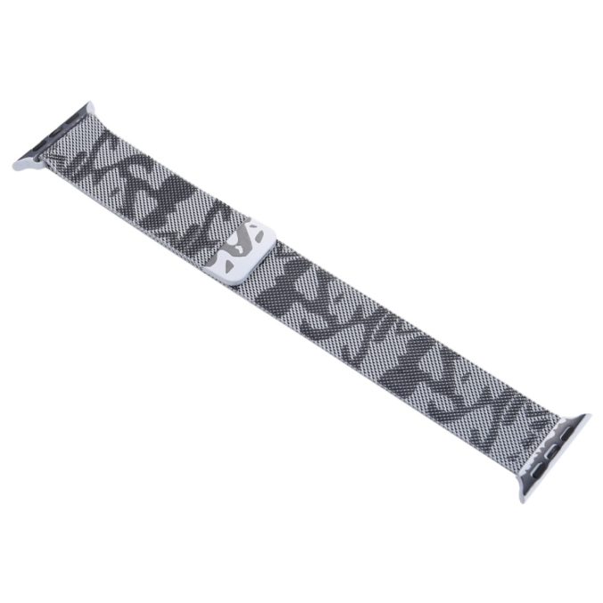 Klokkereim med magnetlås, kamuflasjeprint til Apple Watch 41 / 40 / 38 mm - Bilde 8